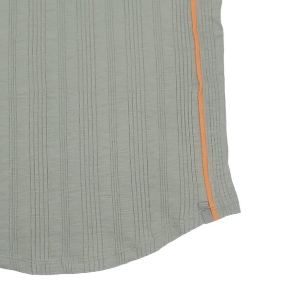 NWOT WE THE FREE Green ribbed sleeveless turtle neck top - Picture 4 of 13